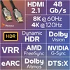 Cavo REAGLE HDMI 2.1 PREMIUM 8K 4K 120Hz ULTRA HDR 5M Anteprima dell’immagine prodotto 3