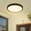 ZMH LED plafoniera nera piatta IP44 22cm bianco caldo 15W Anteprima dell’immagine prodotto 11