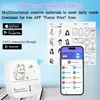Mini Thermodrucker,Bluetooth Etikettendrucker, Fotodrucker Produktbild-Vorschau 4