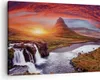 Bild auf Leinwand - Leinwandbild - Einteilig - Kirkjufell Produktbild-Vorschau 1