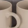 4er Set Steingut Tassen 300ml Beige Creme Kaffeetasse Produktbild-Vorschau 3