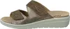 Rohde Damen Pantolette Leder Glitzer Druck Strass Produktbild-Vorschau 12