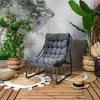 Fauteuil - HOME DECO FACTORY - Dolce Vita - Gris Voir les images du produit 6