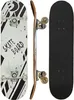 Three views of a skateboard: front, side, and back. Produktbild-Vorschau