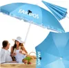 Parasol de jardin bleu avec filtre uv Voir les images du produit 1