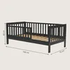 Petite Amélie Kinderbett Plume - 70x140 cm - Schwarz - mit Produktbild-Vorschau 5