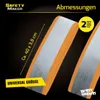 SafetyMaker Reflektor Band 1 Paar silber/orange, 44527 Produktbild-Vorschau 6