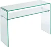 Konsole - 1 Nische - gehärtetes Glas - transparent - Produktbild-Vorschau 3