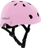 A pink helmet with straps on a white background. Anteprima dell’immagine prodotto