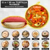 30 cm Tortilla Wärmer/Wärmebehälter mikrowellengeeignet aus Produktbild-Vorschau 4