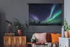 MuchoWow® Wandteppich Wandbehang Nordlichter - Park - Produktbild-Vorschau 6