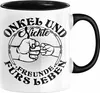 Onkel Und Nichte Geschenke Partner Tasse Faust Geschenkidee Produktbild-Vorschau 1