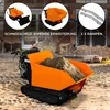 Mini Raupendumper Dumper 500kg Benzin Motorschubkarre Produktbild-Vorschau 2