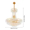 60x70cm LED Nowoczesny Żyrandol Kryształowa Metalowa Lampa Podgląd zdjęcia produktu 2