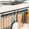 OKWISH Türhaken Kleiderhaken Türgarderobe, Weiß Produktbild-Vorschau 9