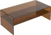 Couchtisch doppelt - Sicherheitsglas - Braun - STILEOS Produktbild-Vorschau 5