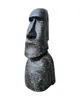 Tête de Moai Statue - Jardin Déco Sculpture - Figure de Voir les images du produit 1