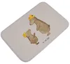Mr. & Mrs. Panda Badteppich Bären mit Hut - Grau Pastell - Produktbild-Vorschau 4