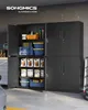 SONGMICS Aktenschrank, Mehrzweckschrank, Büroschrank, 40 x Produktbild-Vorschau 2