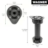 WAGNER Küchenfuß 4tlg. Set - KÜCHEN VERSTELLFUSS - Produktbild-Vorschau 6