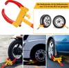 Izrielar antidémarrage remorque voiture acier griffe à pneu Voir les images du produit 5