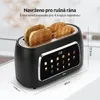 Toustovač Olvy na 4 krajíce, dlouhé otvory, digitální Náhled obrázku produktu 2