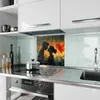 Küchenrückwand Spritzschutz Glas mit Motiv Liebespaar im Produktbild-Vorschau 2