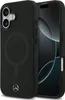 Housse iPhone 17 Mercedes cuir véritable noir logo métal Voir les images du produit 1