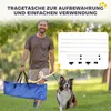 Pawhut Paws zestaw płotków do agility zestaw treningowy dla Podgląd zdjęcia produktu 7