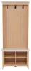 Garderobe MCW-P28, Standgarderobe Schuhregal Sitzbank, 3 Produktbild-Vorschau 6