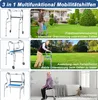LARS360 Cadre de marche pliable avec assise, aide à la Voir les images du produit 5
