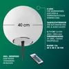 Lampa solarna EASYmaxx w kształcie kuli, 40 cm, 2 sztuki, Podgląd zdjęcia produktu 8