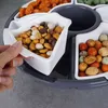 Servierteller Servierplatte Snackteller mit Deckel 33 cm Produktbild-Vorschau 7