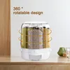 360° Drehung Müslispender Reisspender Soybean Storage Box 6 Produktbild-Vorschau 4