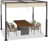 JOIEYOU 3x3m Garten Pergola Stabile Gartenlauben mit Produktbild-Vorschau 1