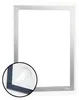 DURABLE Info-Rahmen DURAFRAME® WALLPAPER A4, 484323 silber Produktbild-Vorschau 3