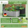 TTL GARDEN Hochbeet SPIRIT XXL 400x80x45cm Silber – Metall Produktbild-Vorschau 8