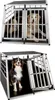 tectake® box doppio per il trasporto di cani con parete Anteprima dell’immagine prodotto 14