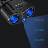 Bluetooth 2-zásuvkový rozdělovač zapalovače Multifunkční Náhled obrázku produktu 10