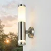 Außenwandleuchte mit Bewegungsmelder LED-Ring H: 34 cm Produktbild-Vorschau 1