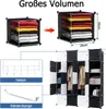 TWOLIIN DIY Regalsystem Kleiderschrank aus Kunststoff Produktbild-Vorschau 3