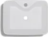 vidaXL Lavabo in Vetroceramica con foro per rubinetto Anteprima dell’immagine prodotto 12