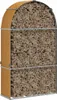 vidaXL Přístřešek na dřevo 120x45x210 cm Pozinkovaná ocel Náhled obrázku produktu 3