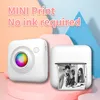 Mini vrecková tlačiareň, prenosná, 58 mm, termotlačiareň, Náhľad obrázku produktu 3