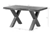 MASSIVMOEBEL24 Baumtisch Akazie 140x90x77 braun lackiert / Produktbild-Vorschau 8