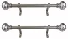 Decopolitan gordijnstang met draaiknop, 30,5 tot 50,8 cm, Productafbeelding-voorbeeld 1