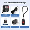 Protectly® Kabelgebundenes Seniorentelefon – SOS-Anhänger, Produktbild-Vorschau 14