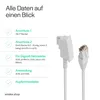 TAE-F Stecker auf RJ45 Stecker, VDSL Routerkabel, weiß, Produktbild-Vorschau 4