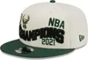 New Era 9Fifty Snapback Cap CHAMPSIONS 2021 Milwaukee Bucks Produktbild-Vorschau 1