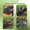 Floranica Rolovaný obrubník 40x100 cm Tmavosivý záhradný Náhľad obrázku produktu 8
